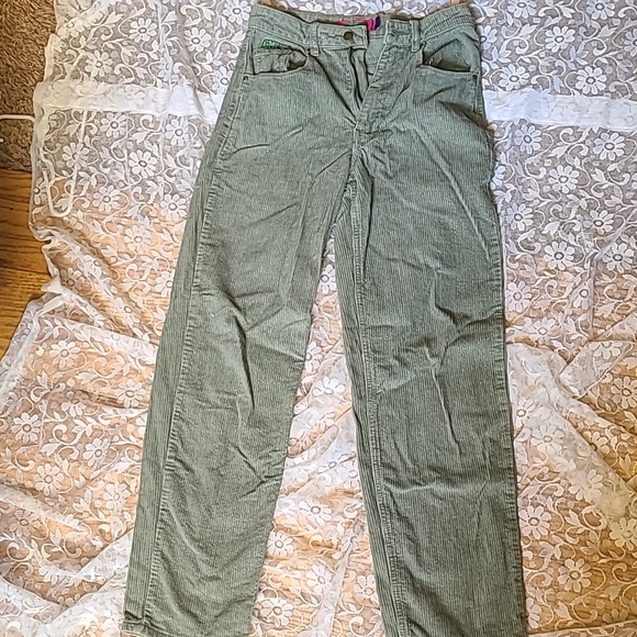 Empyre courduroy size 0 womens green - Picture 9 of 9
